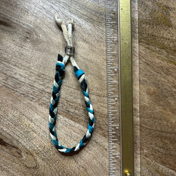 LEATHER FRIENDSHIP BRACELET - Picture 3 of 3